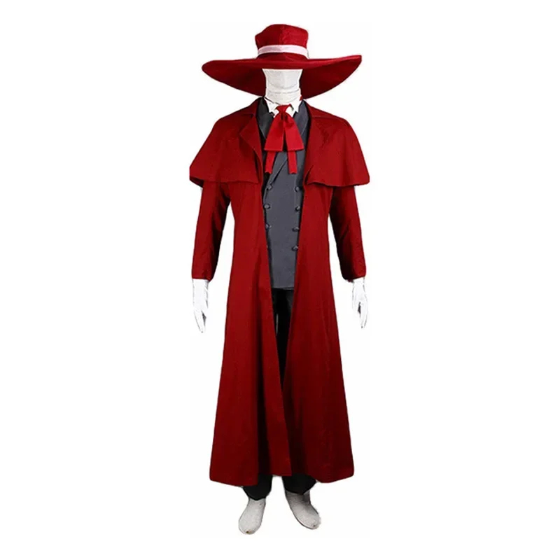Women'S Red Accessories - Anime Hellsing Alucard Cosplay Costumes Red