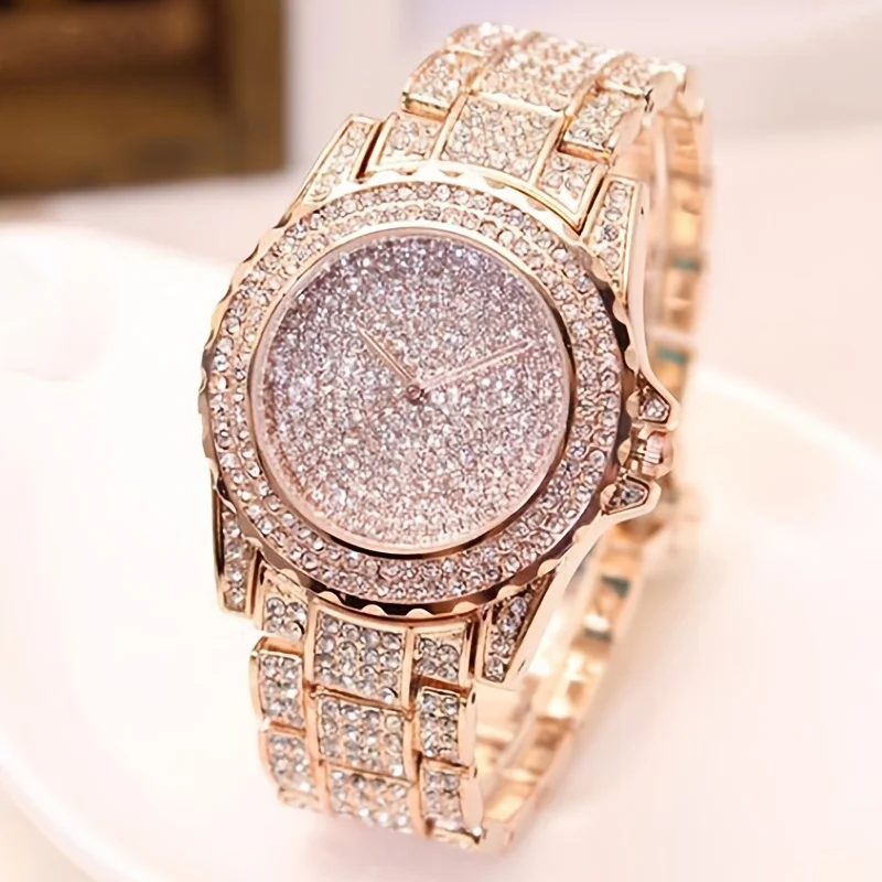 Women Accessories Display - Fashion Crystal Full Steel Women Watches