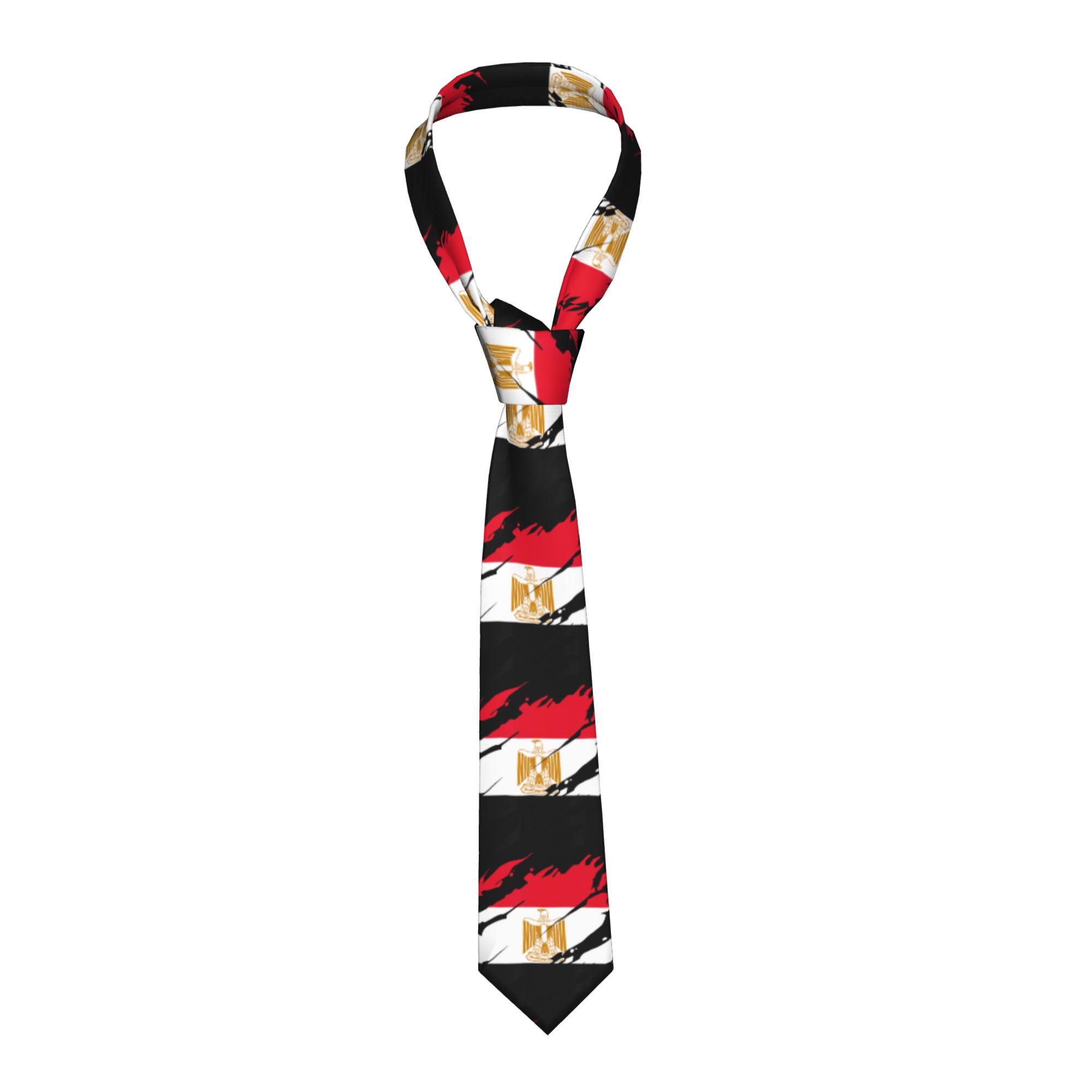 Women Accessories Egypt - Egypt Egyptian Flag Necktie Unisex Silk