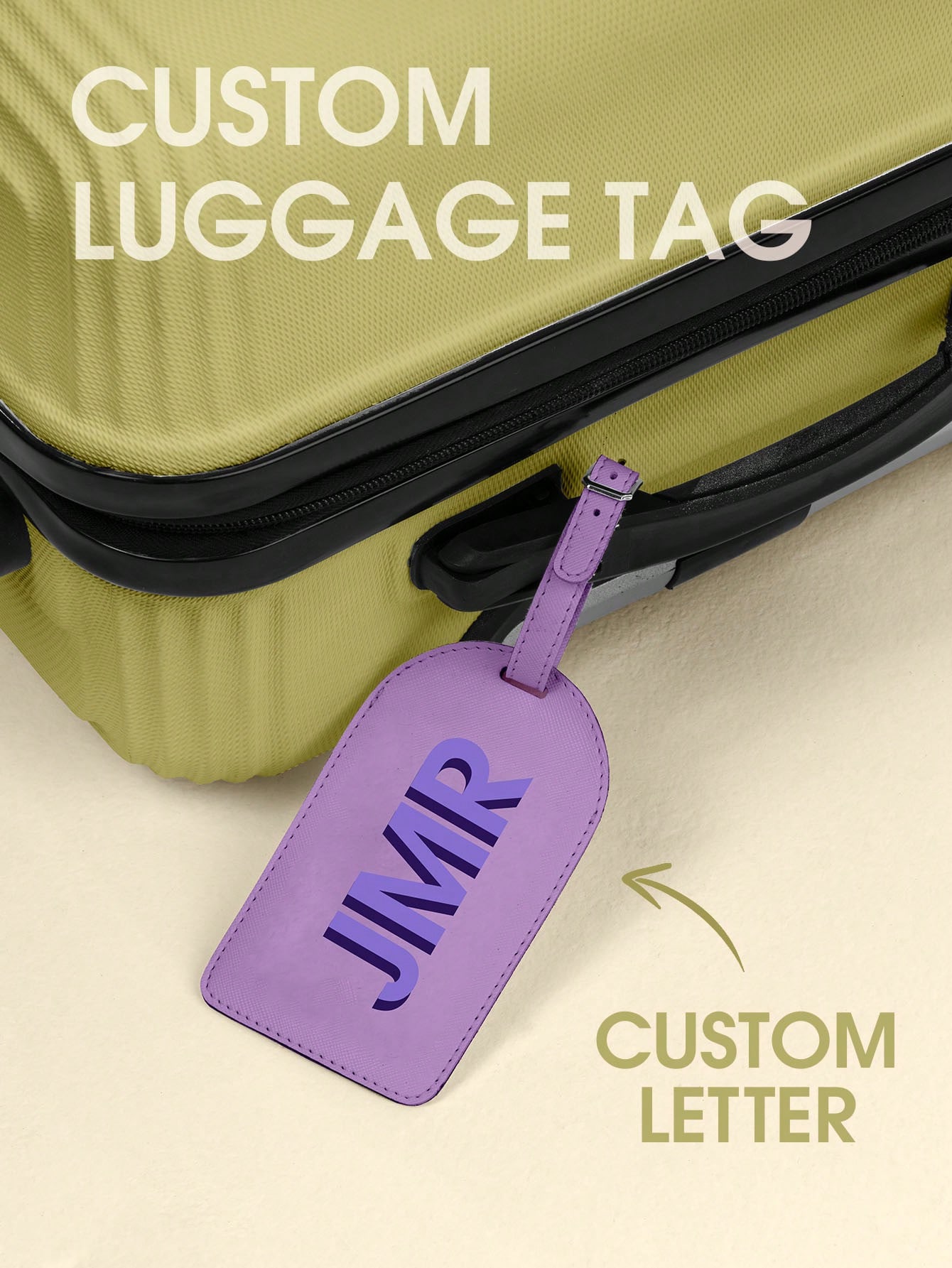 Personalized Initial Luggage T - Women'S Accessories For Suit recension och pris