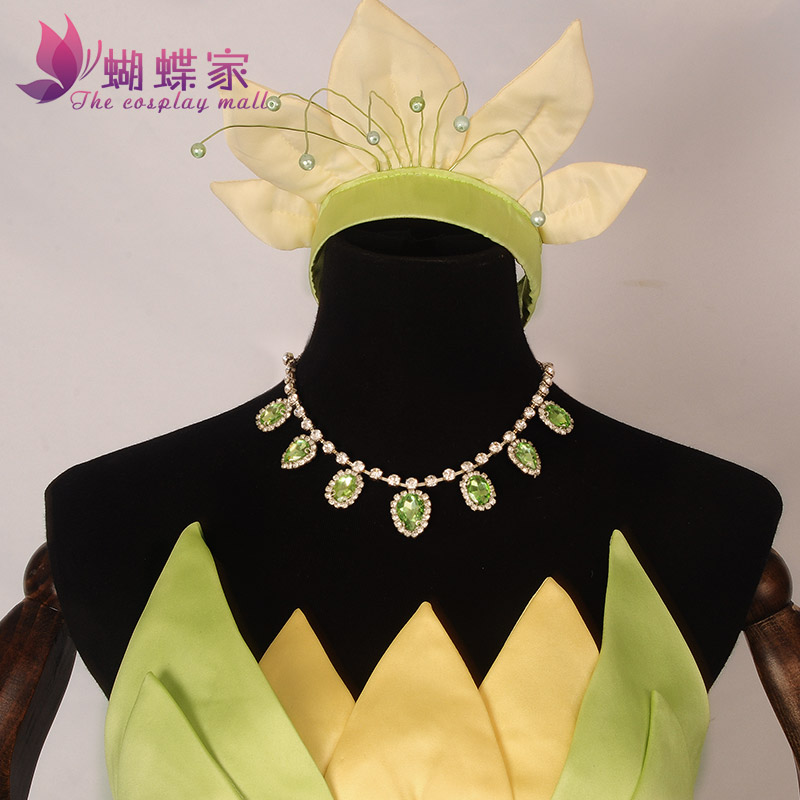 Princess Tiana Dress Cosplay C - Women'S Formal Accessories recension och pris