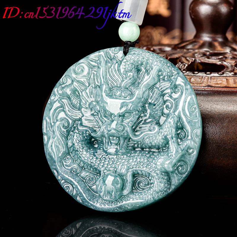 Burmese Jadeite Dragon Pendant - Women Accessories For Gift recension och pris