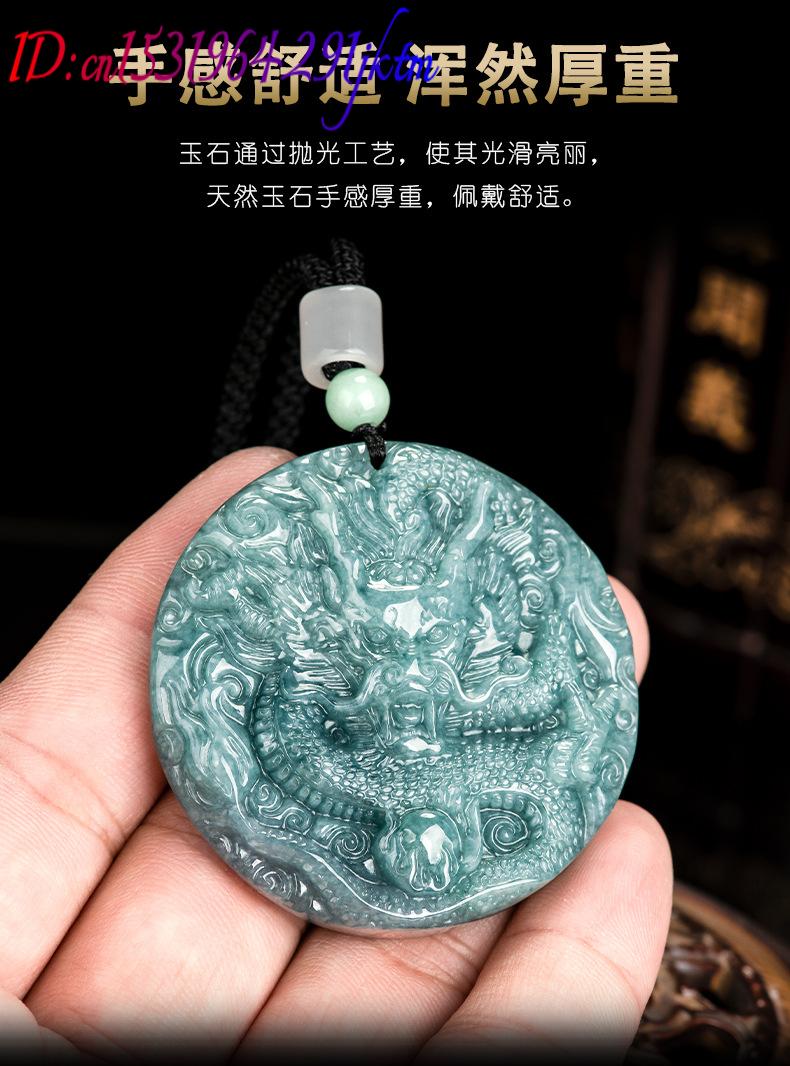 Burmese Jadeite Dragon Pendant - Women Accessories For Gift recension och pris