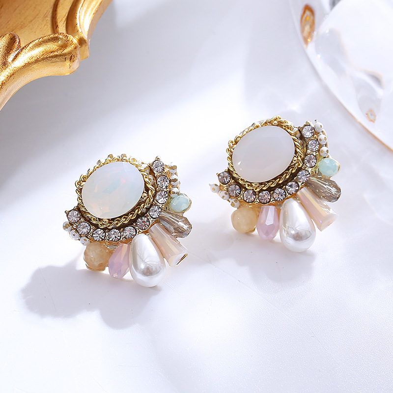 Exquisite Crystal Stud Earring - Women'S Accessories Nz recension och pris