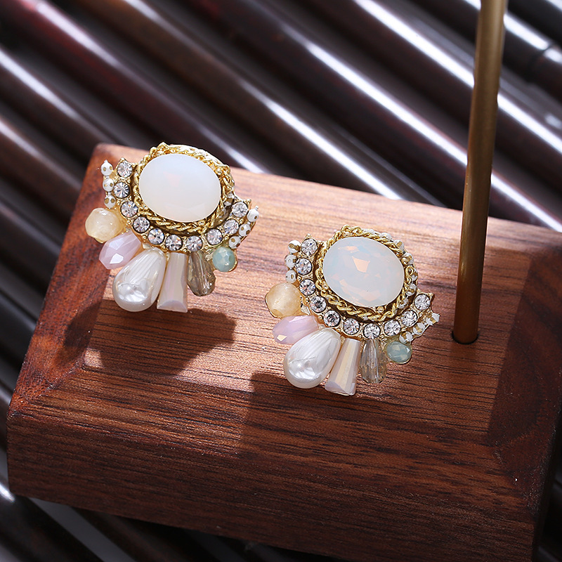 Exquisite Crystal Stud Earring - Women'S Accessories Nz recension och pris