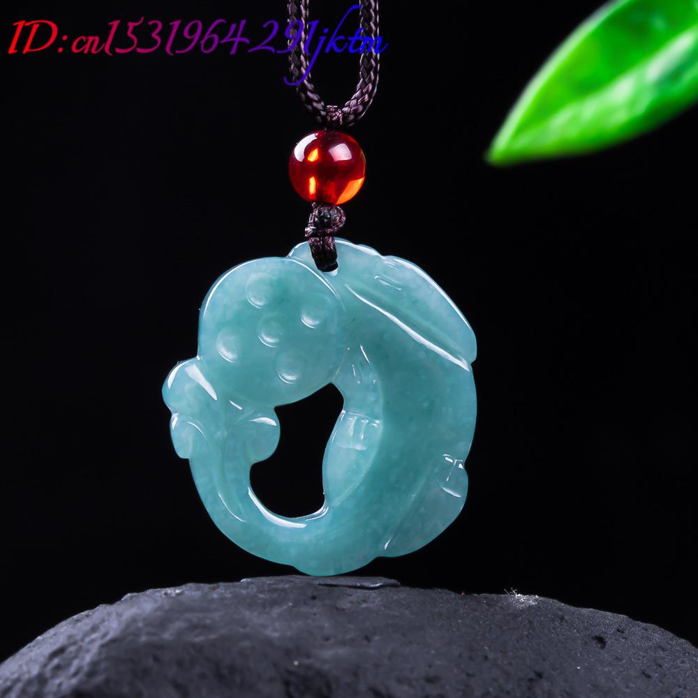 Burmese Jadeite Pixiu Pendant  - Women Accessories For Gift recension och pris