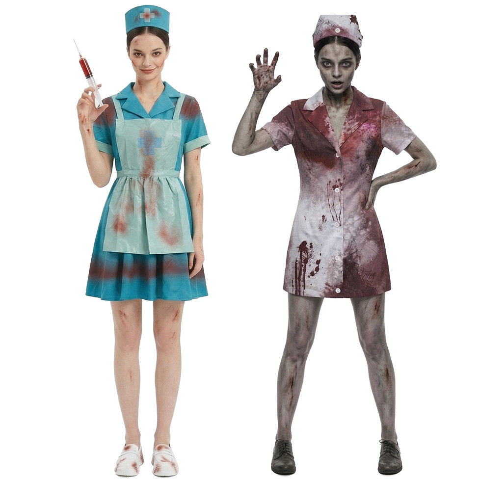 Bloody Tattered Zombie Nurse C - Women'S Vacation Accessories recension och pris
