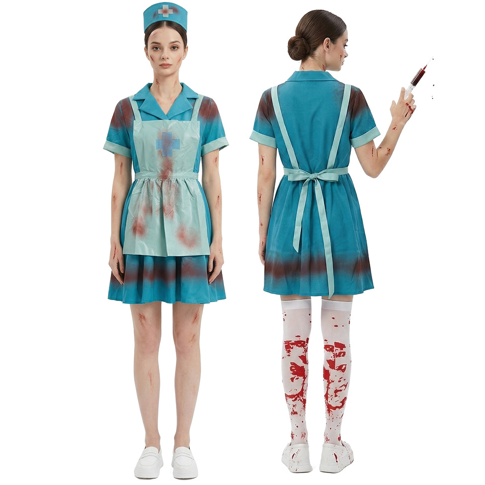 Bloody Tattered Zombie Nurse C - Women'S Vacation Accessories recension och pris