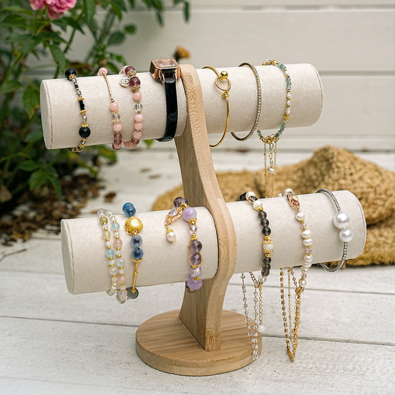 Double Layer Rack Organizer Wo - Women Accessories Display recension och pris