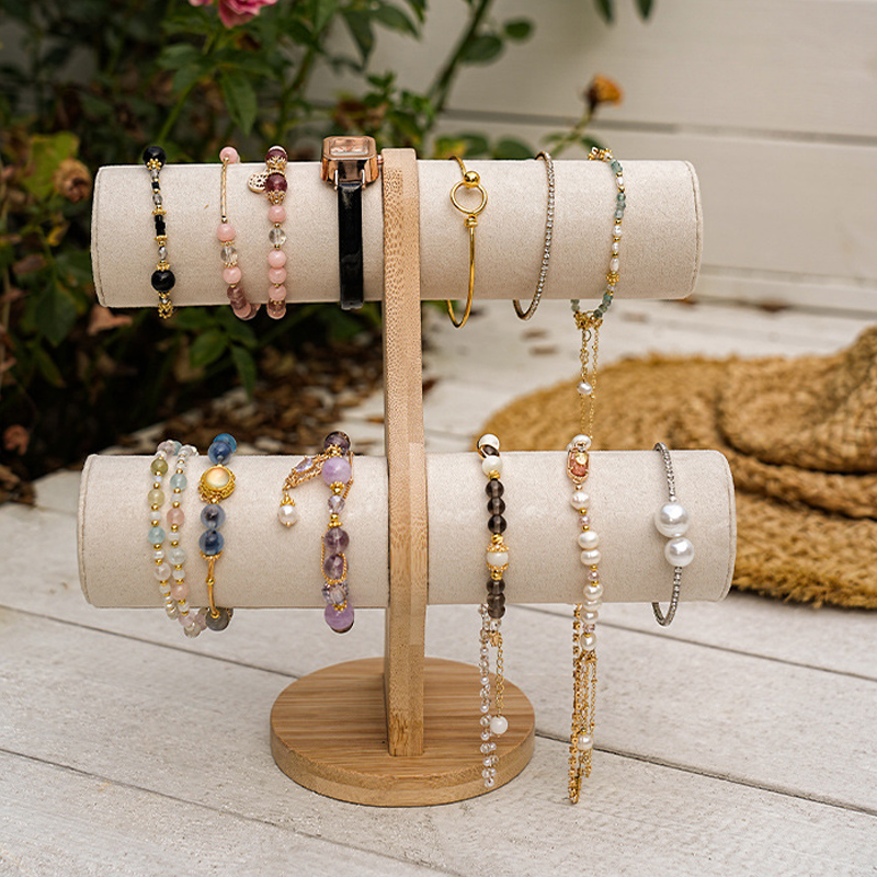 Double Layer Rack Organizer Wo - Women Accessories Display recension och pris