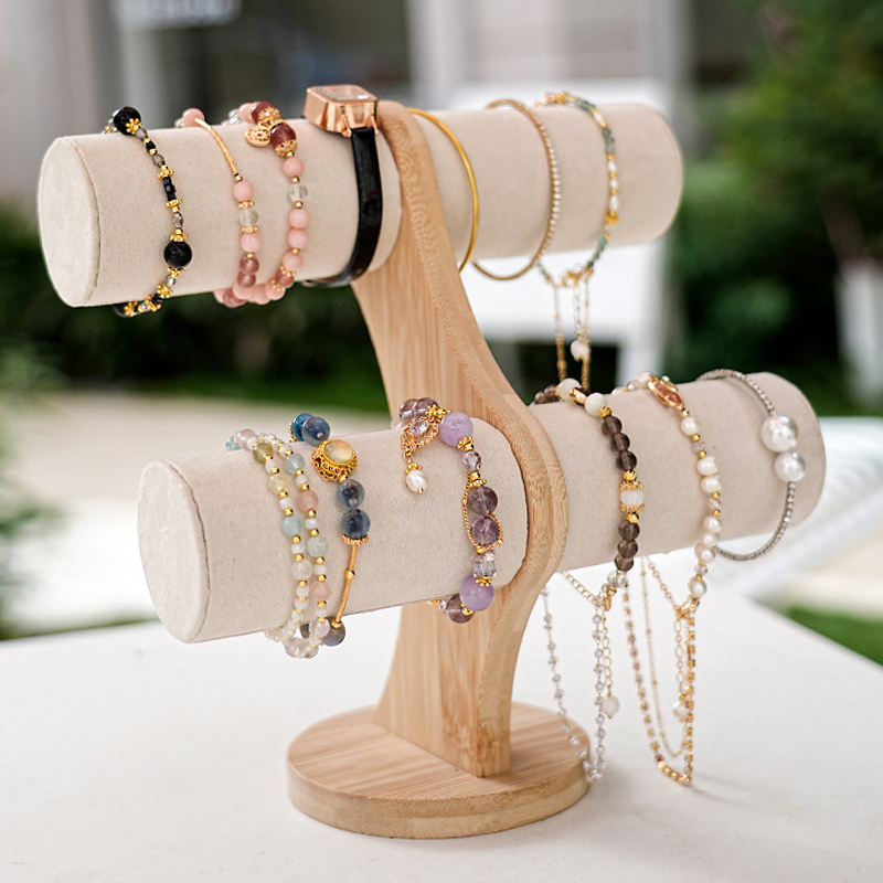 Double Layer Rack Organizer Wo - Women Accessories Display recension och pris