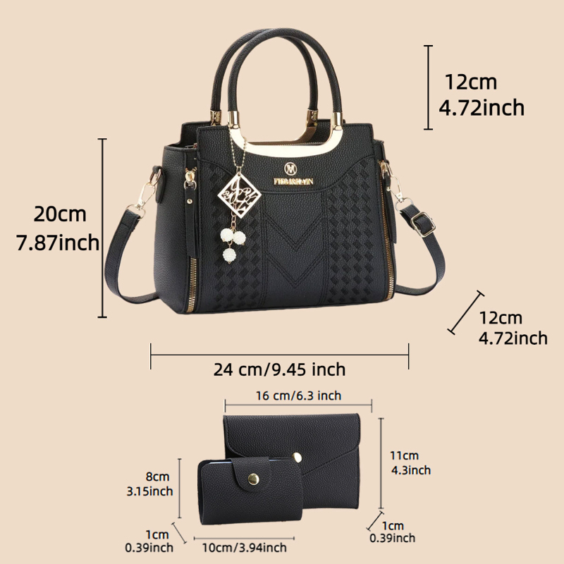 3-piece handbag set made of ly - Women'S Accessories For Suit recension och pris