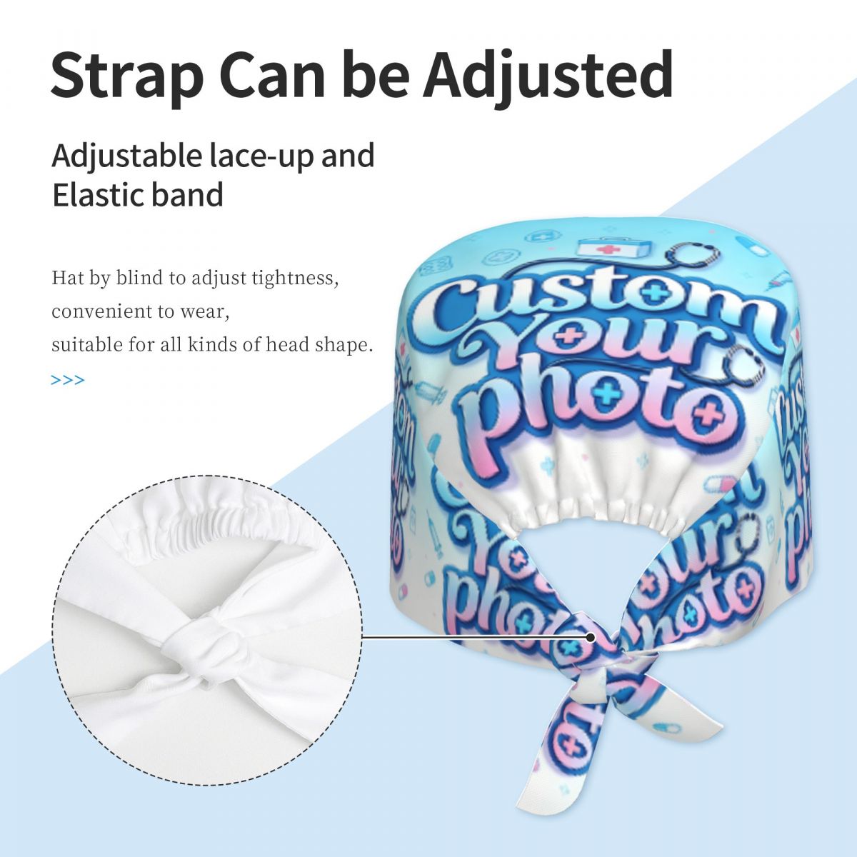 Adjustable Custom Your Design  - Women Accessories Logo Design recension och pris