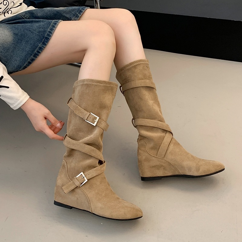 Women Vintage Suede Slouch Mid - Women Electronic Accessories recension och pris