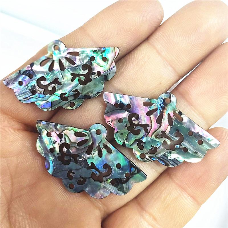 4PCS FANS WOMENS ABALONE SHELL - Women'S Accessories Nz recension och pris