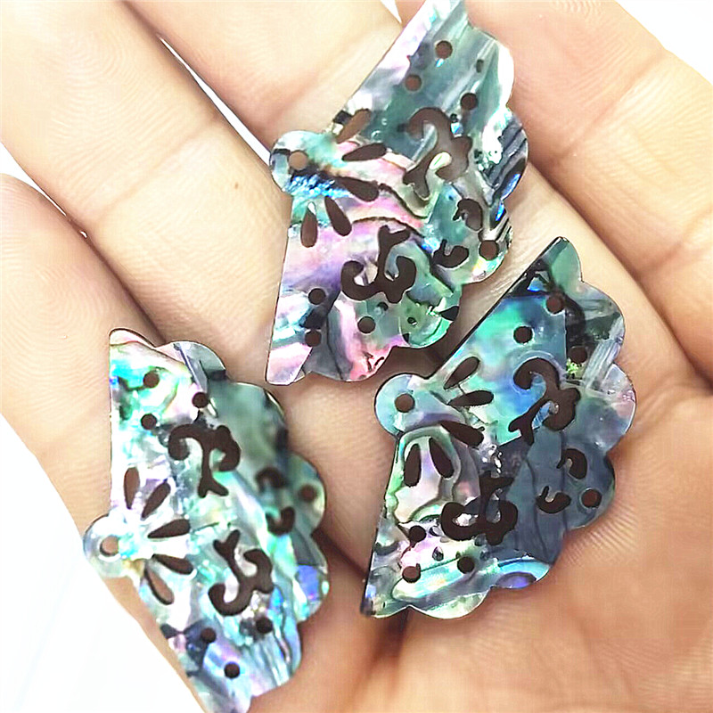 4PCS FANS WOMENS ABALONE SHELL - Women'S Accessories Nz recension och pris