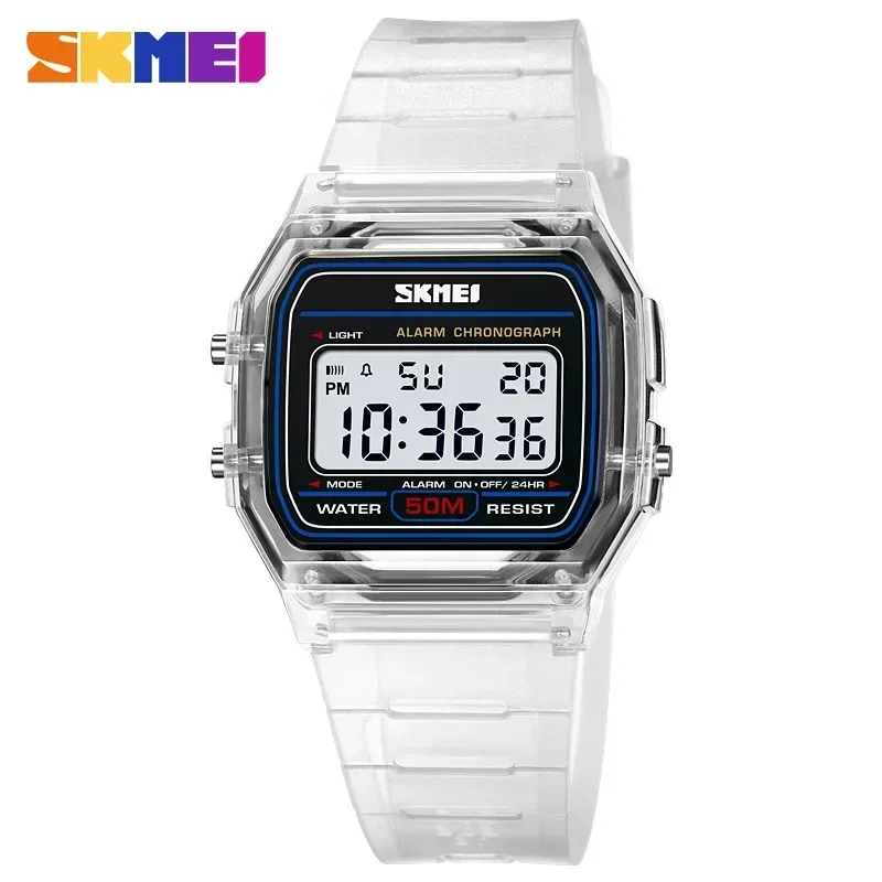 SKMEI 2056 Transparent TPU Str - Women Accessories Display recension och pris