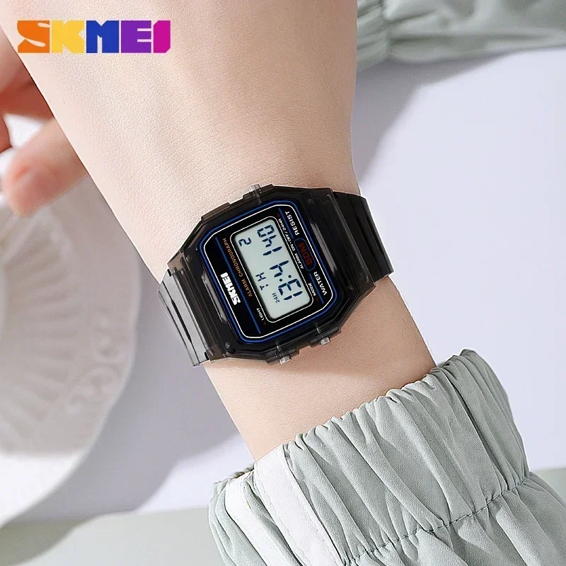 SKMEI 2056 Transparent TPU Str - Women Accessories Display recension och pris