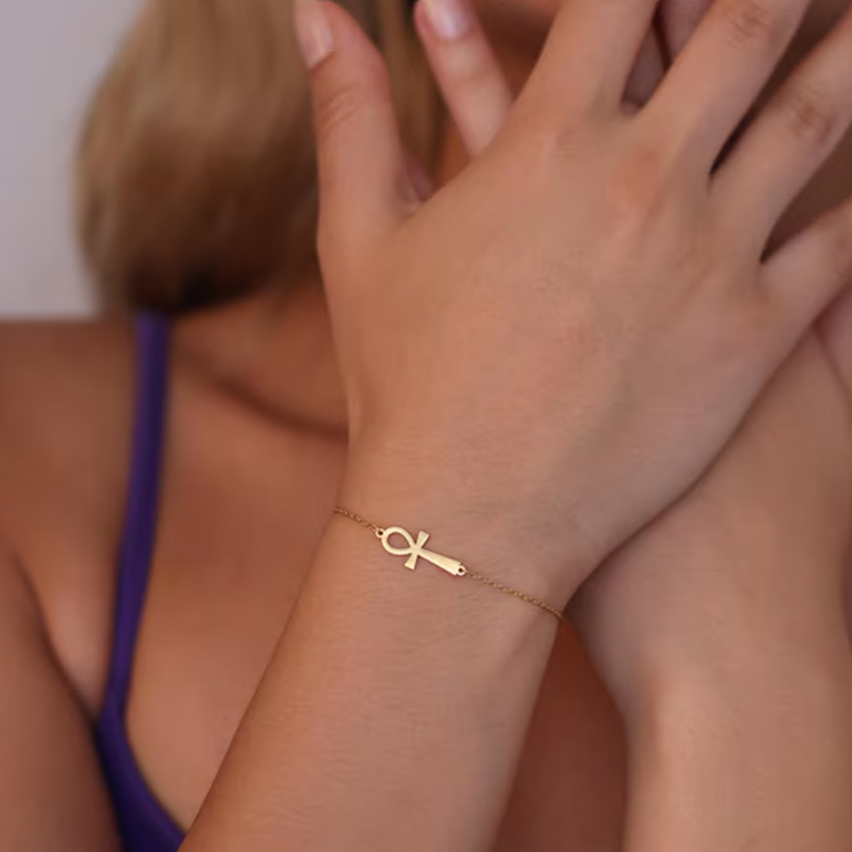 Egyptian Ankh Cross Bracelet F - Women Accessories Egypt recension och pris