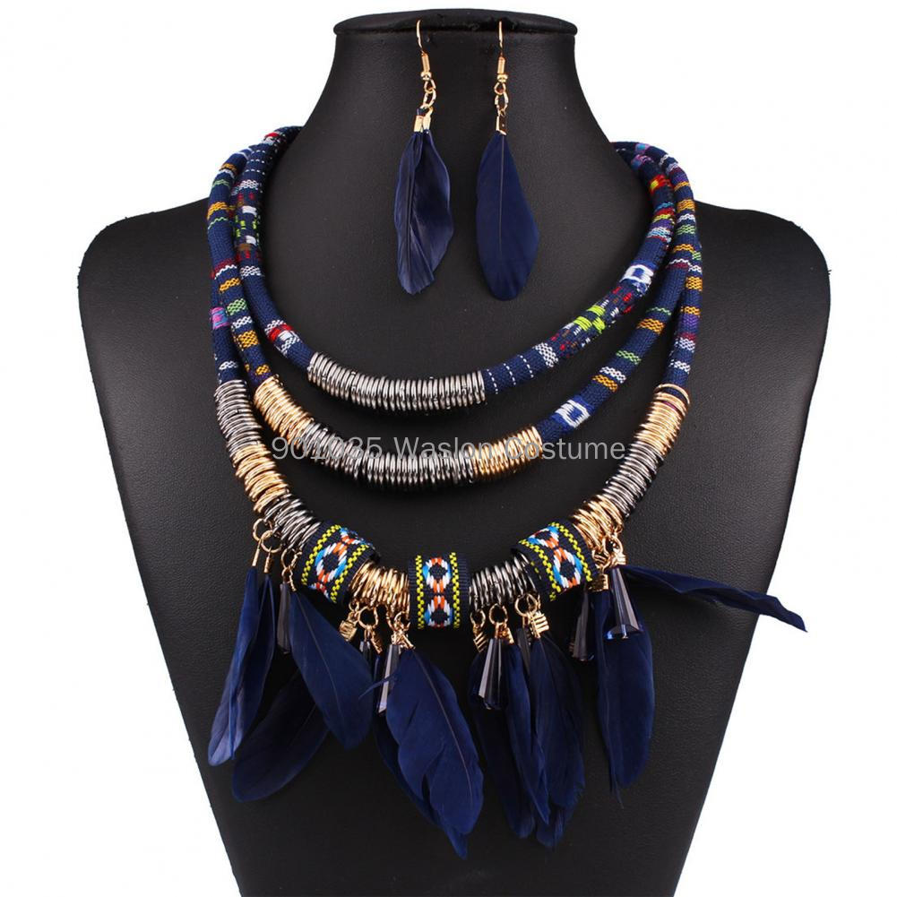 2Pcs/Set Egypt Feather Tassel  - Women Accessories Egypt recension och pris