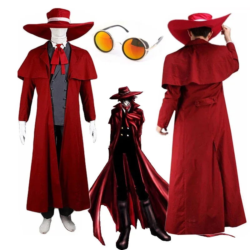 Anime Hellsing Alucard Cosplay - Women'S Red Accessories recension och pris
