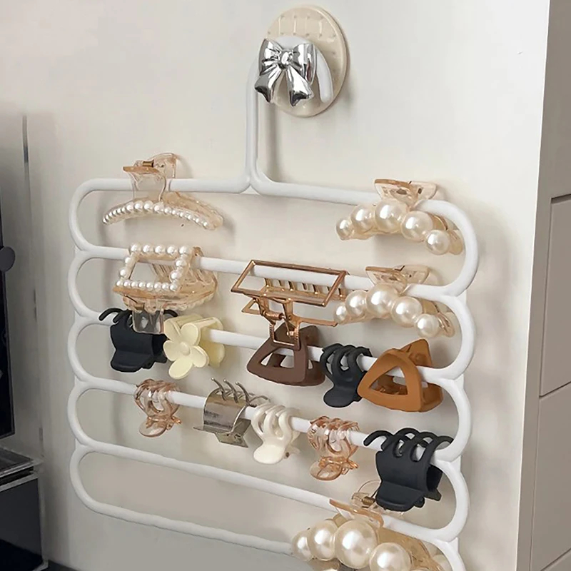 5 Layers Hair Claw Storage Rac - Women Accessories Display recension och pris