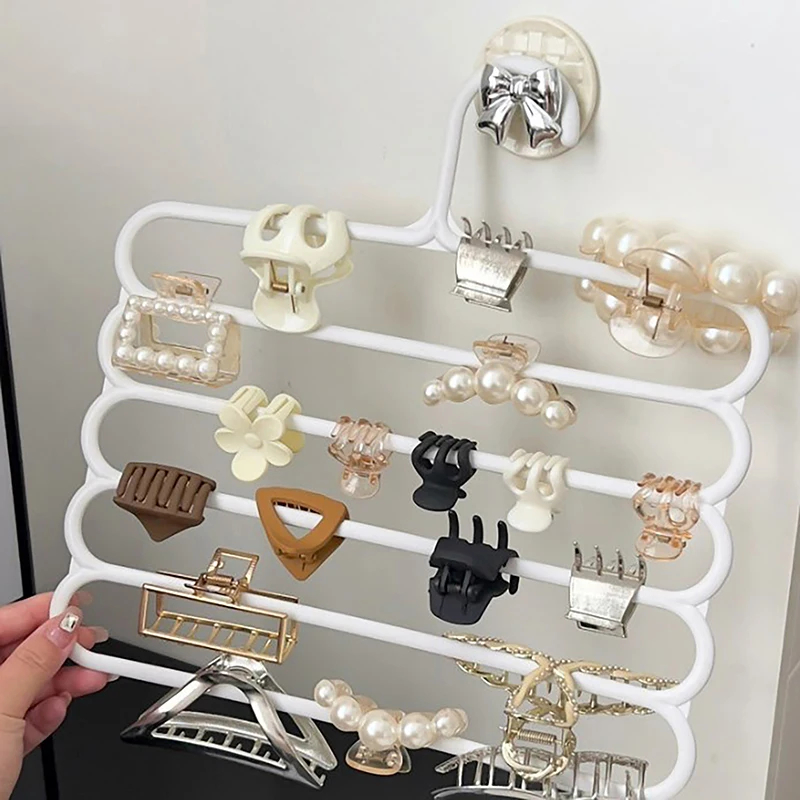 5 Layers Hair Claw Storage Rac - Women Accessories Display recension och pris