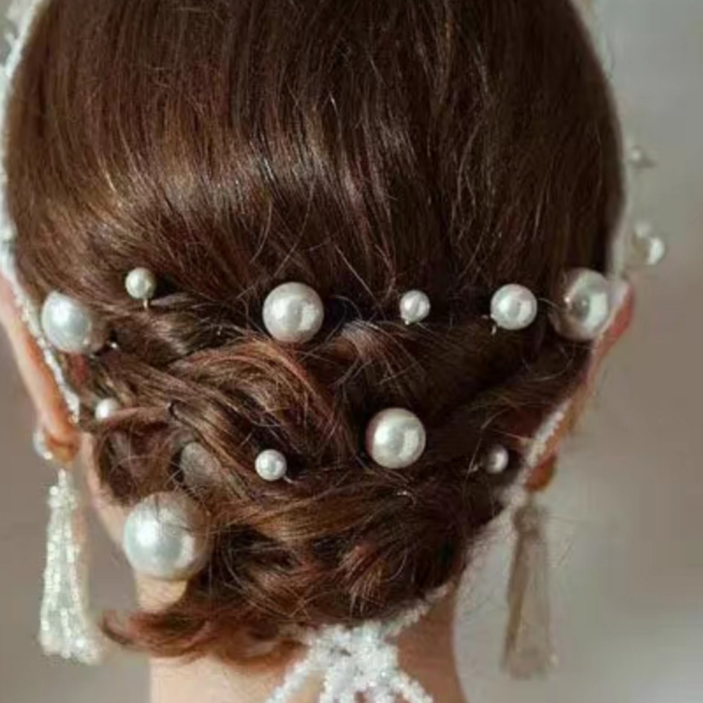 Pearl Crystal Hair Pins Comb S - Women'S Formal Accessories recension och pris