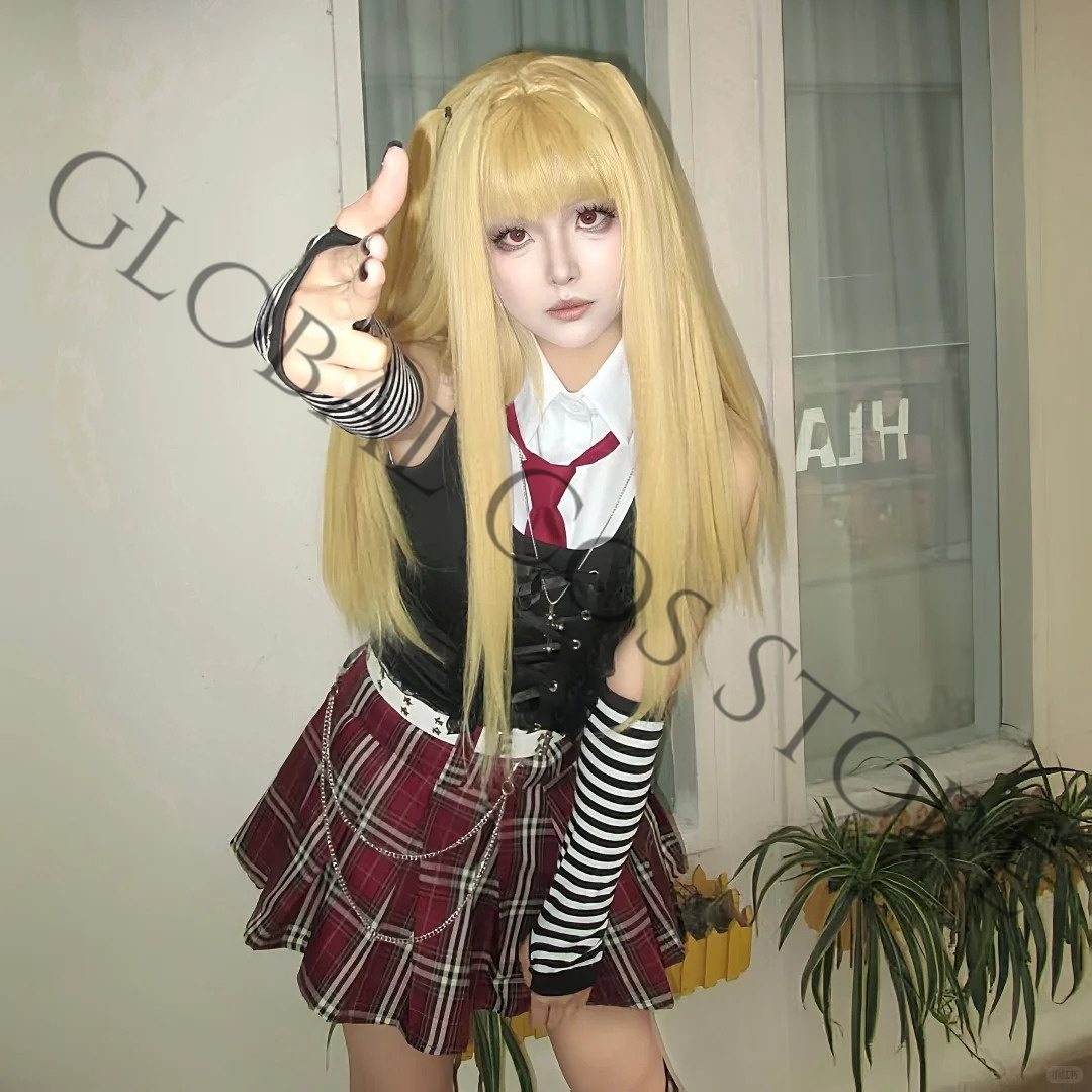 Anime Misa Amane Misamisa Cosp - Women'S Red Accessories recension och pris