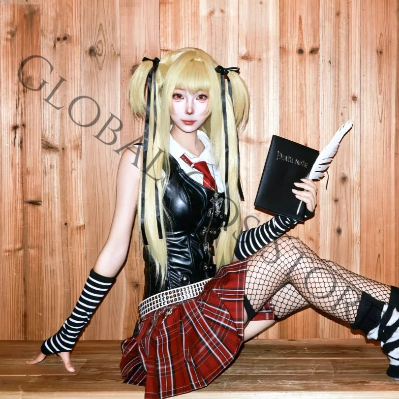 Anime Misa Amane Misamisa Cosp - Women'S Red Accessories recension och pris