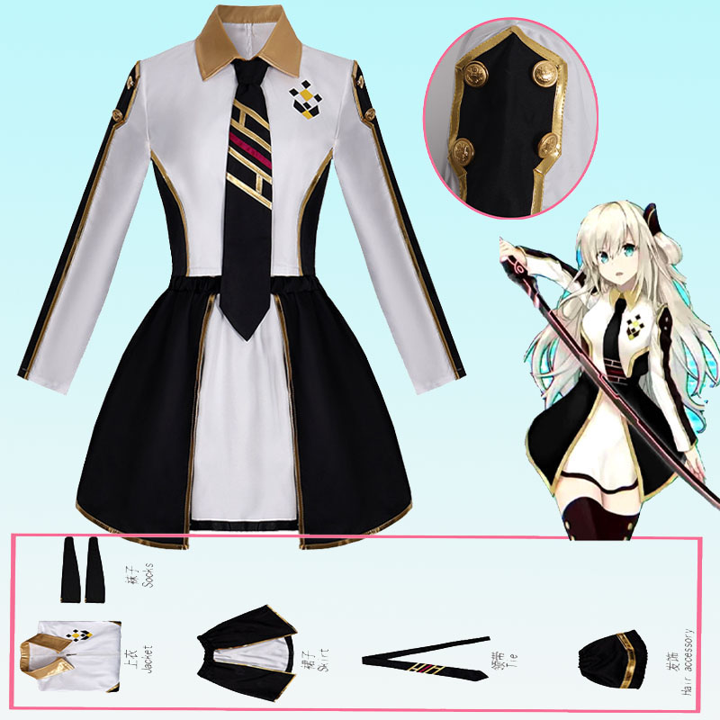 Anime Womens Costume Cosplay S - Women'S Accessories For Suit recension och pris