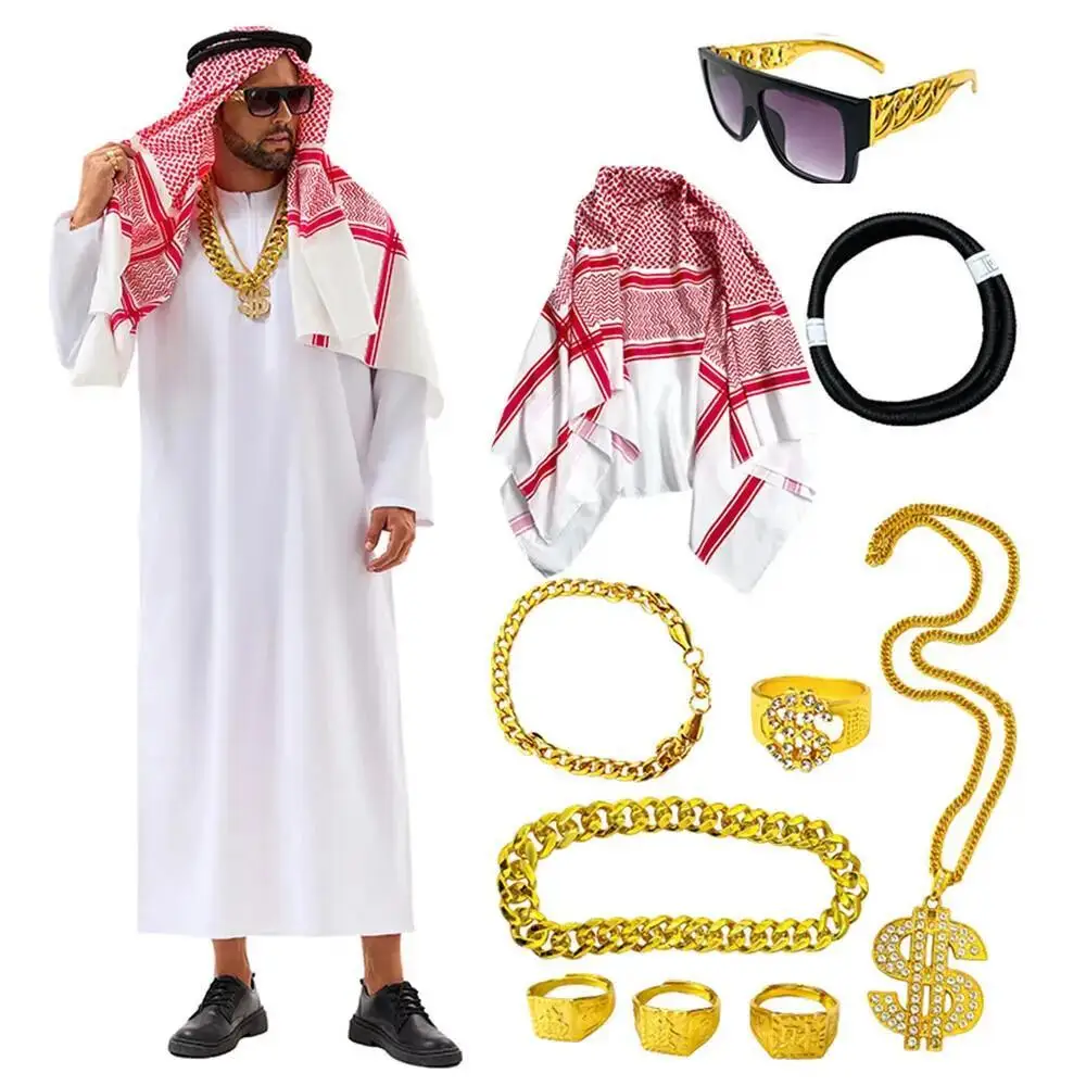 Arabian Dubai Costume Uae Shei - Women'S Vacation Accessories recension och pris