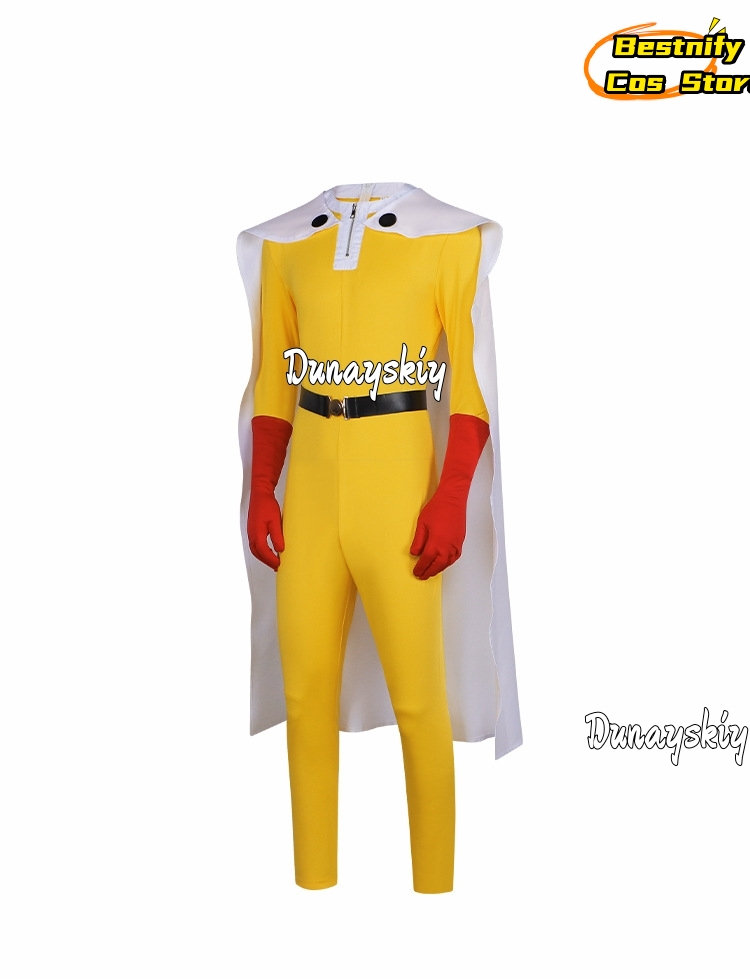 Saitama MAN Cosplay Jumpsuit C - Women'S Red Accessories recension och pris