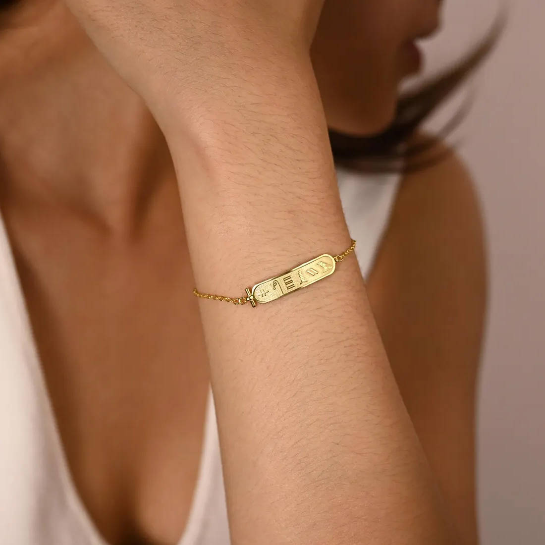 Custom Egyptian Name Bracelet  - Women Accessories Egypt recension och pris