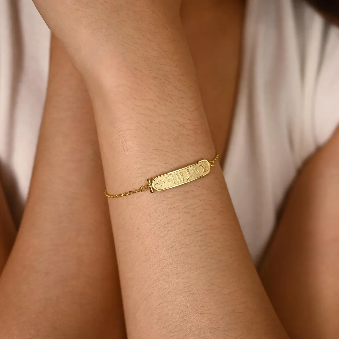 Custom Egyptian Name Bracelet  - Women Accessories Egypt recension och pris
