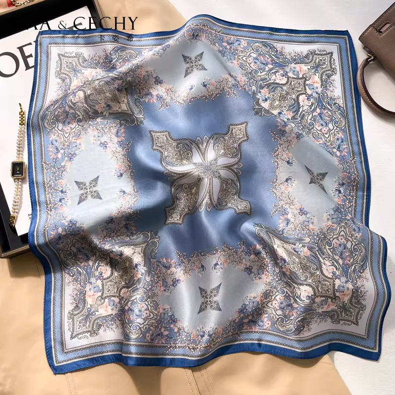 Baroque Floral 100% Mulberry S - Women'S Accessories For Neck recension och pris