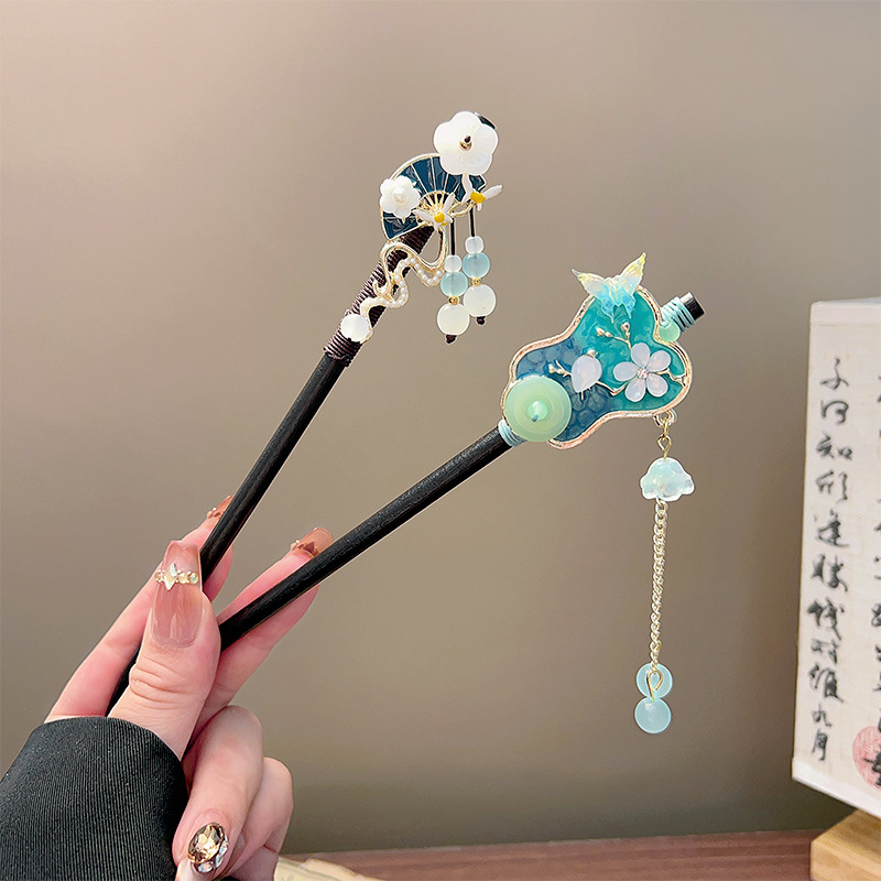 Classic Tassel Hair Stick Blac - Women'S Formal Accessories recension och pris