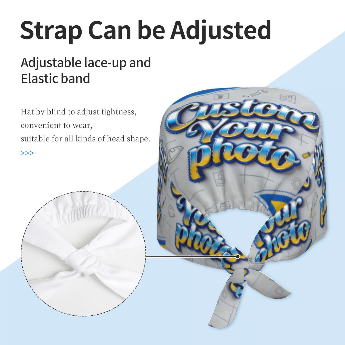 Adjustable Custom Your Design  - Women Accessories Logo Design recension och pris