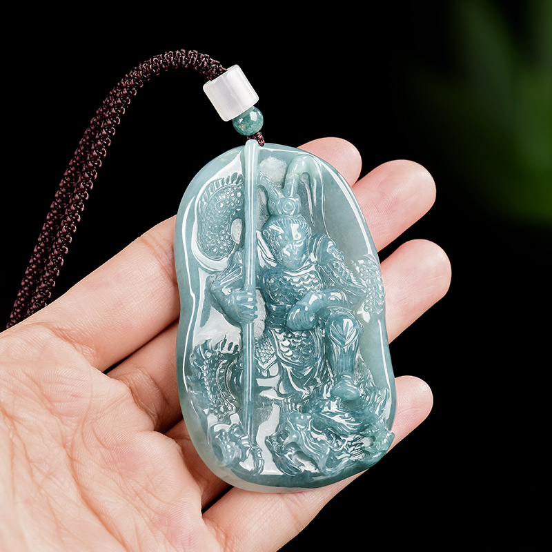 Burmese Jadeite Monkey King Pe - Women Accessories For Gift recension och pris